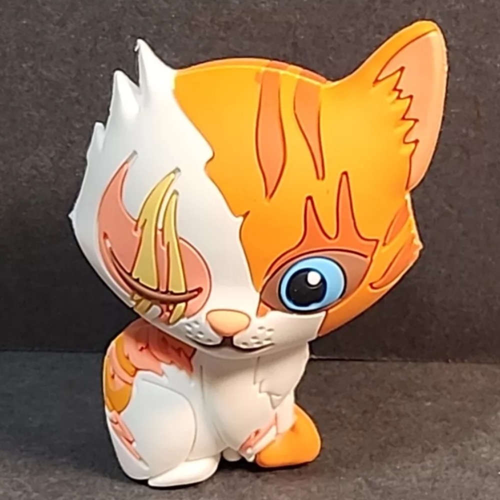 Warrior Cats Brightheart Vinyl Figure Kids OS Orange Excellent Series 2 Mini